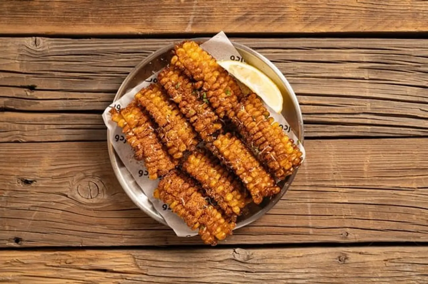 الذرة المقلية