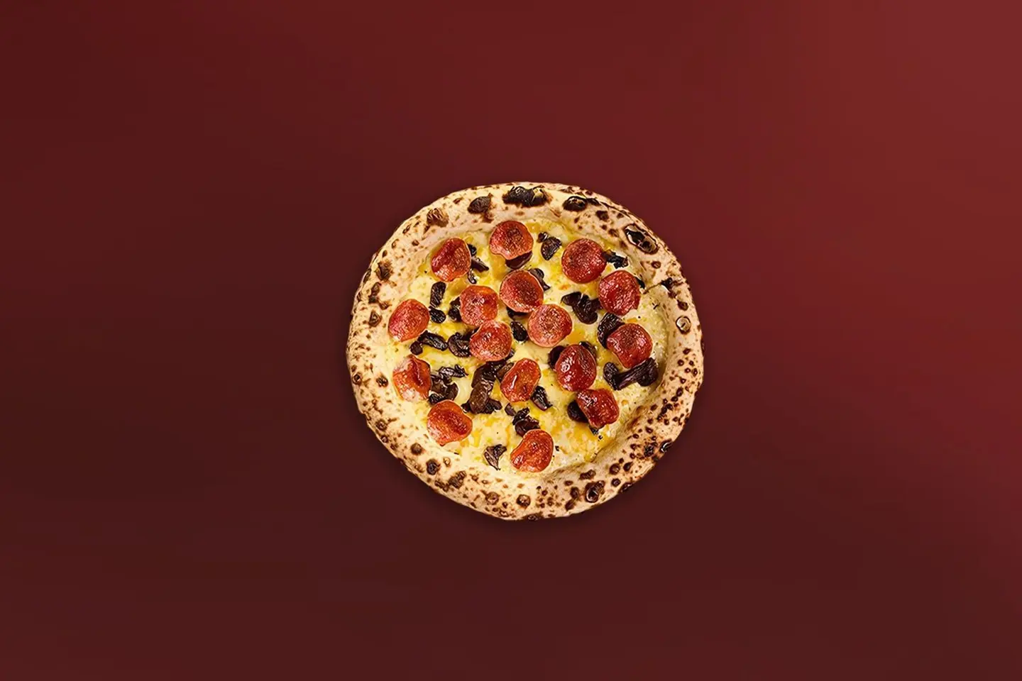 Pepperoni Mushroom Pizza