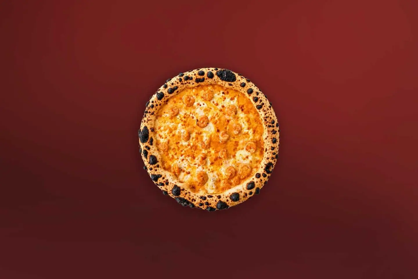 Shrimp Formaggi Pizza