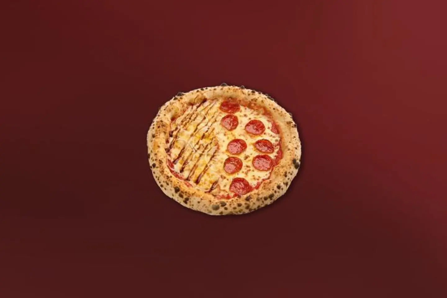 Half Half Pizza