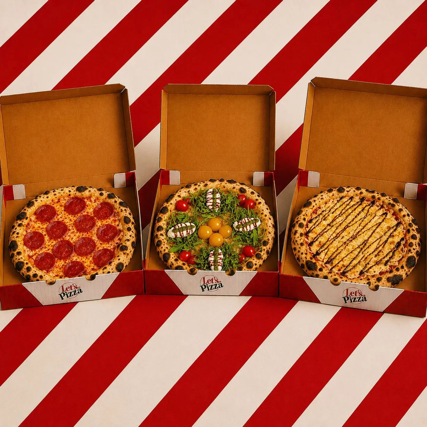 3 Pizza 8.5 Inch