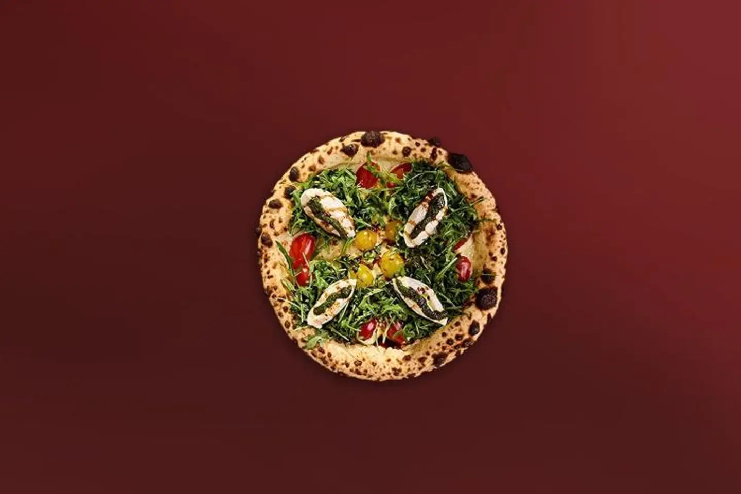 Burrata Garden Pizza