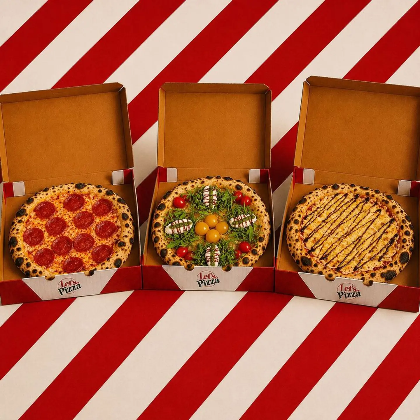 3 Pizza 8.5 Inch