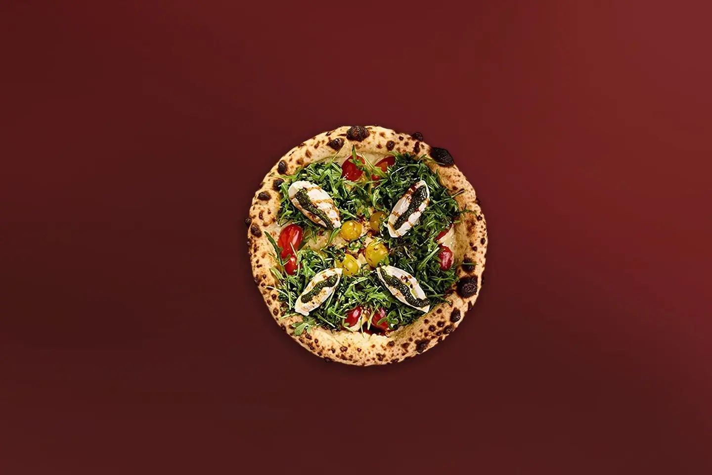 Burrata Garden Pizza