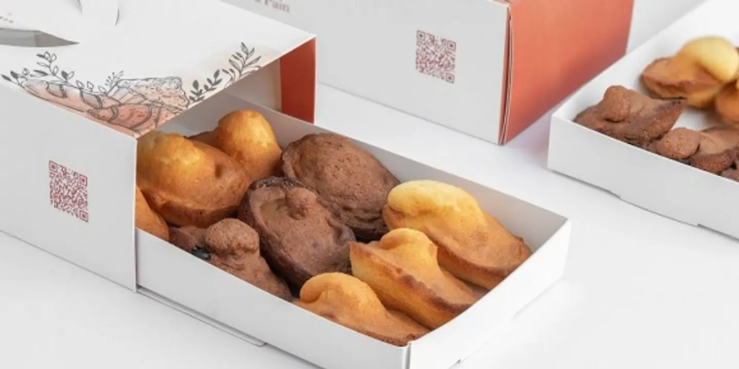 علبة مادلين ١٥ حبة