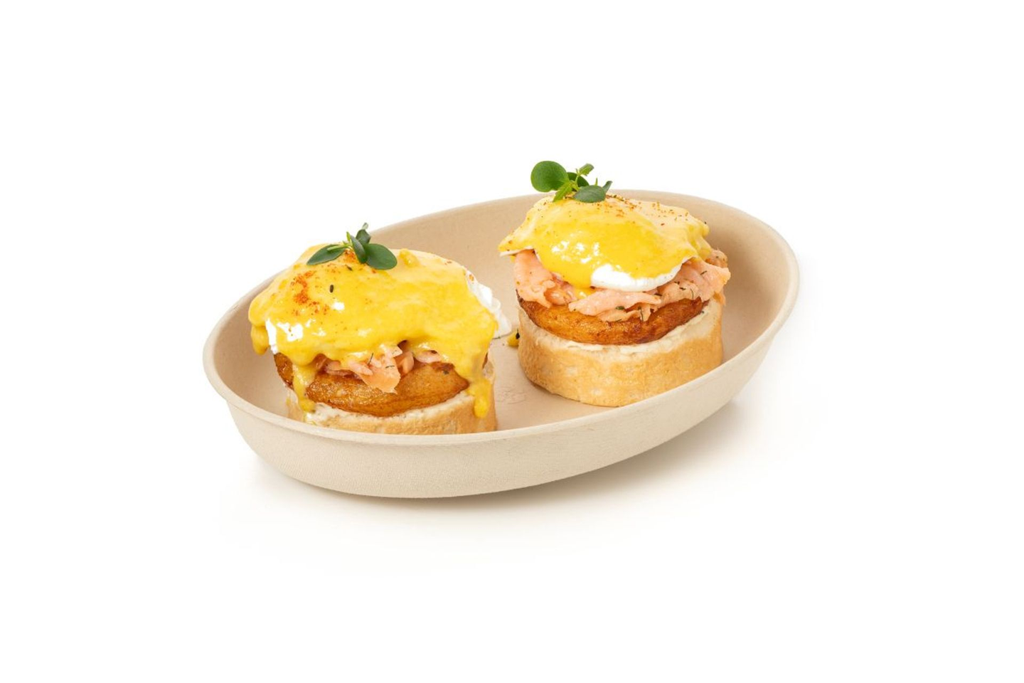 Salmon Egg Benedict