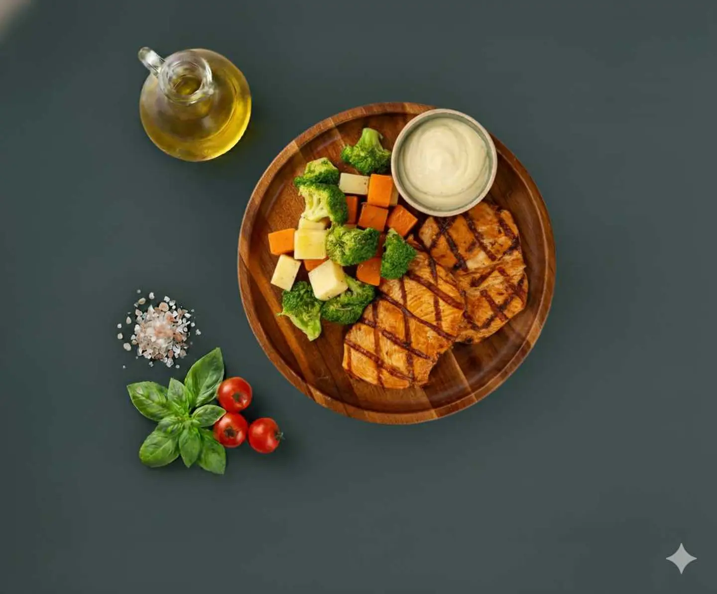 Light Grilled Chicken Platter