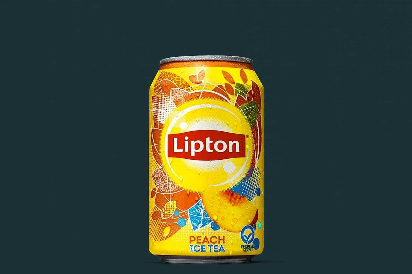 شاي ليبتون بالخوخ المثلج