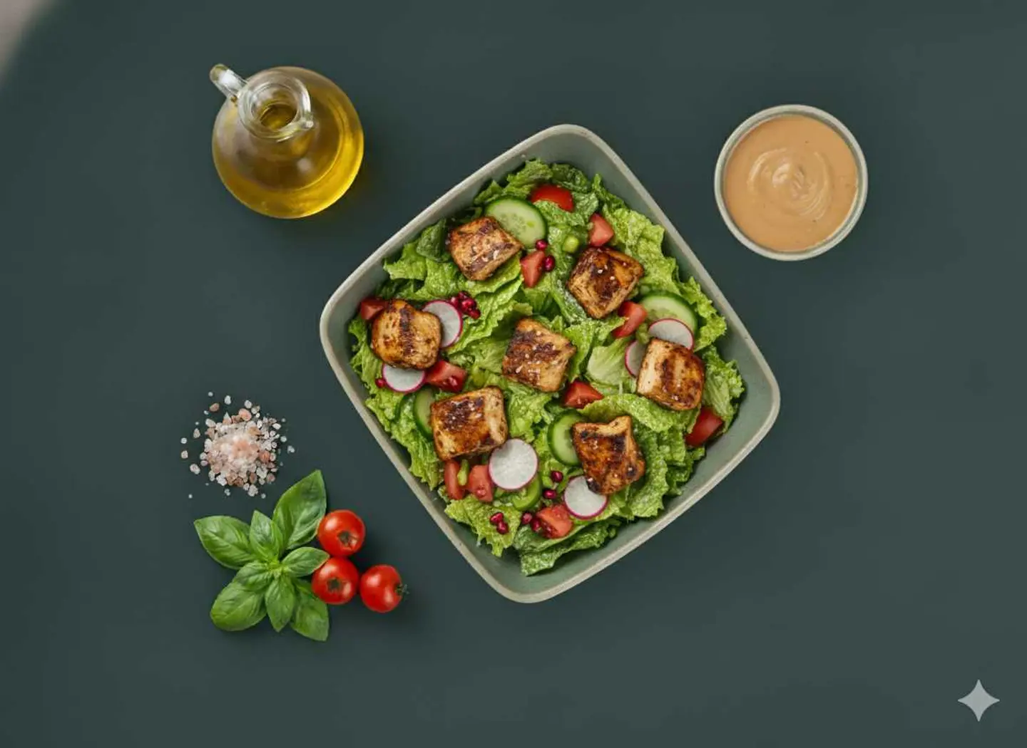 Fattoush Tawook Salad