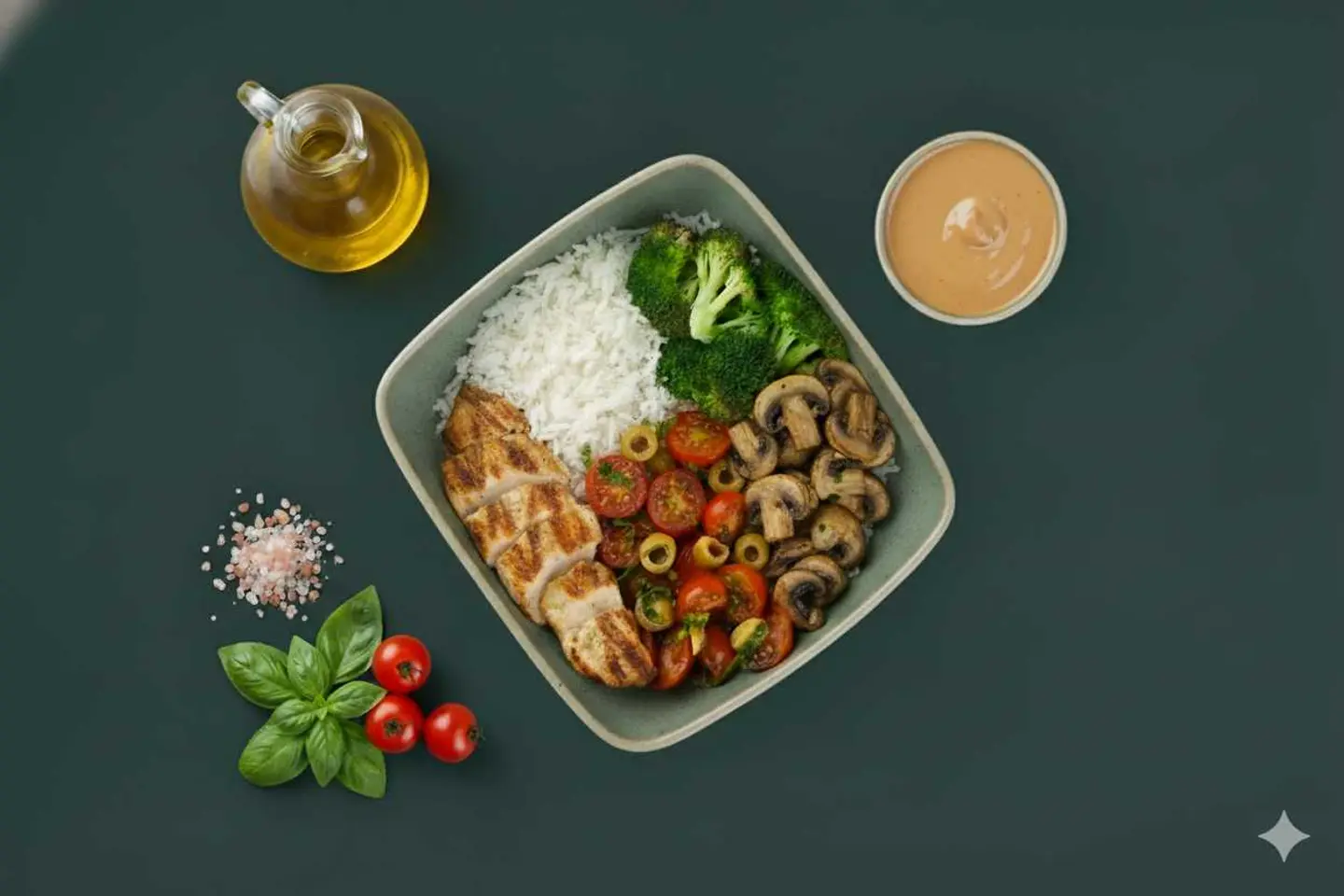 طبق الدجاج المشوي