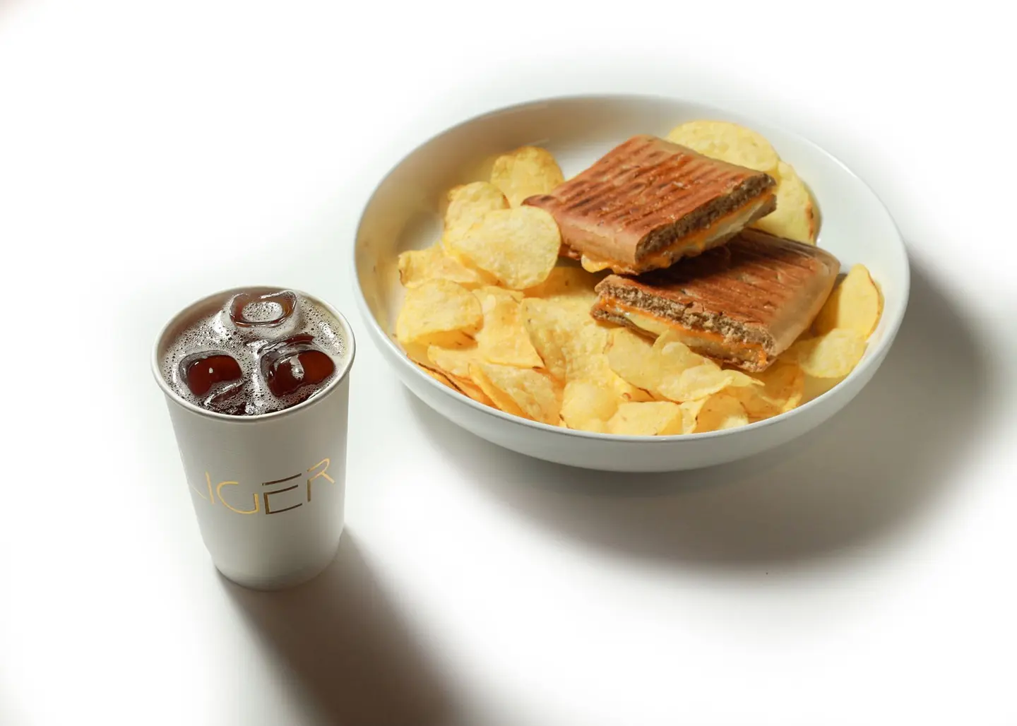 Sandwich With Chips + Coffee Of The Day