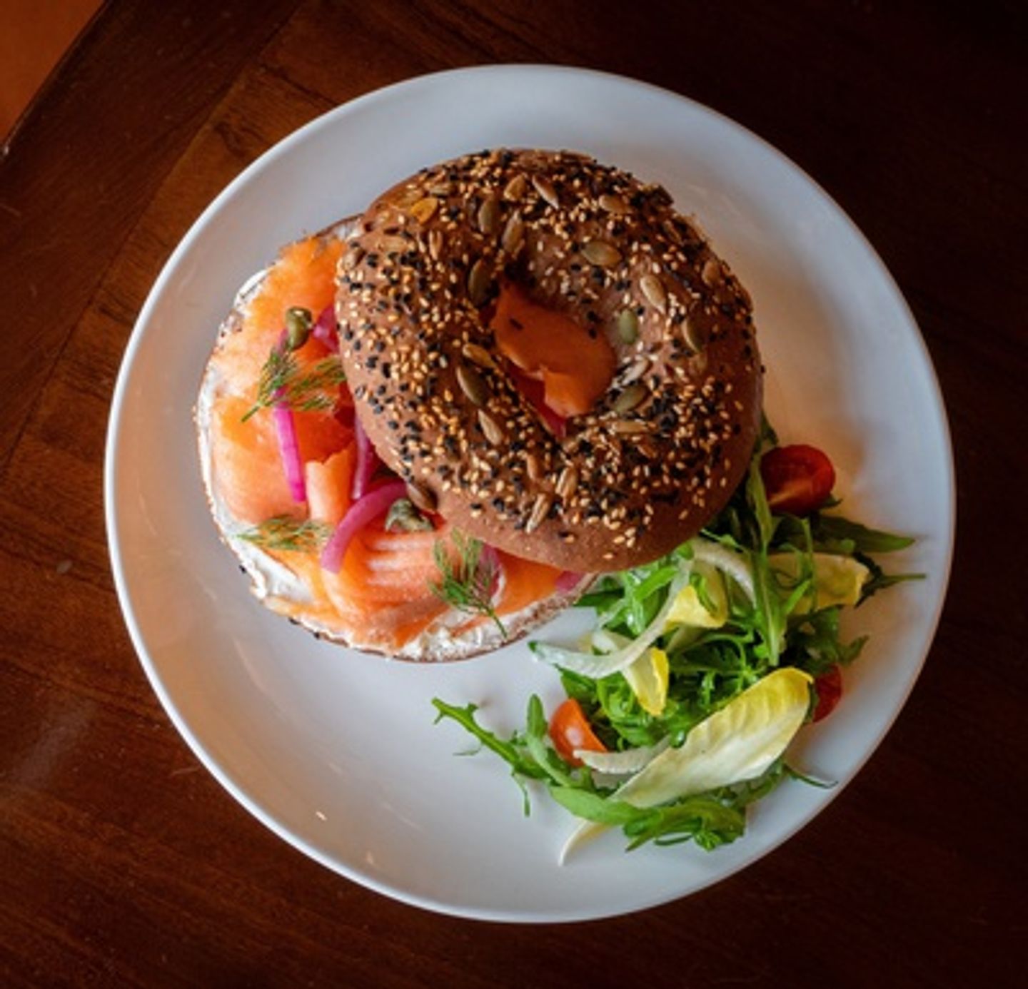 Smoked Salmon Bagel