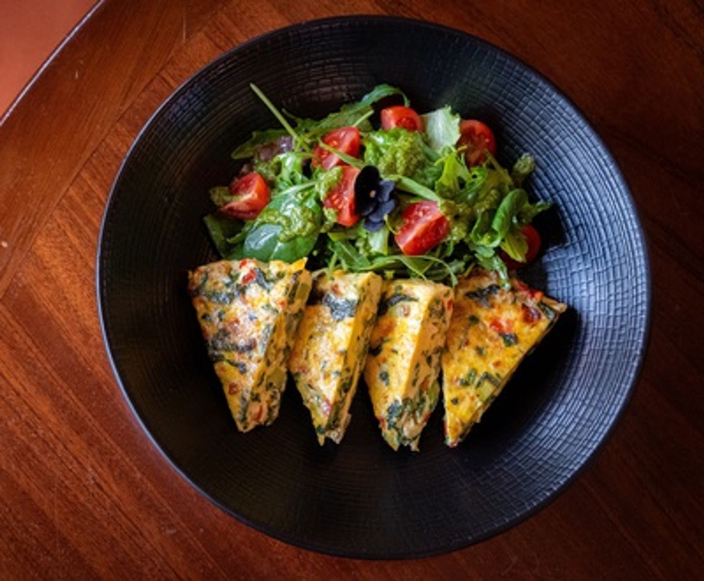 Oven Baked Veggie Frittata