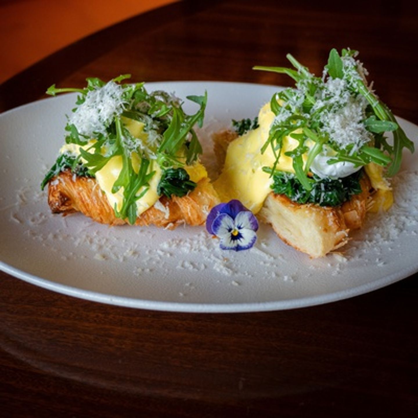 Florentine Croissant Benedict