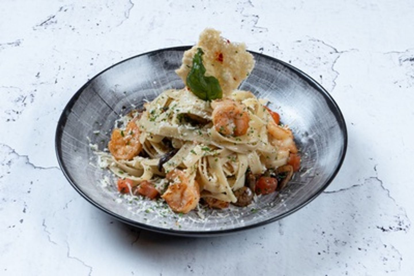 Tagliatelle With Shrimps