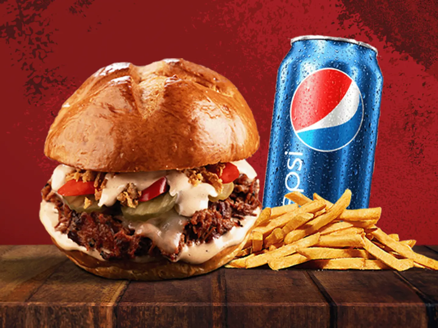 وجبة برسكت برجر