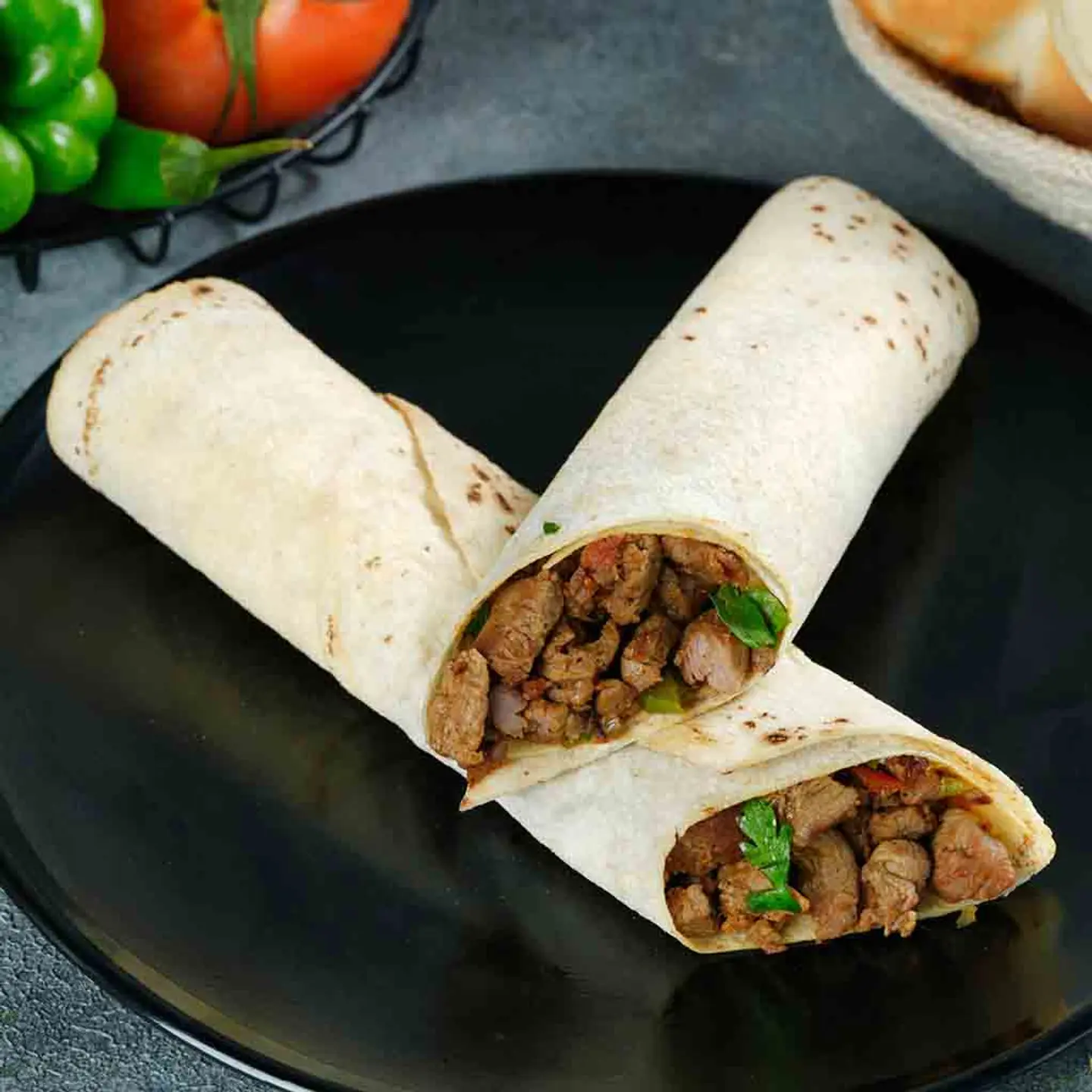 Meat Mugalgal Saroukh Sandwich