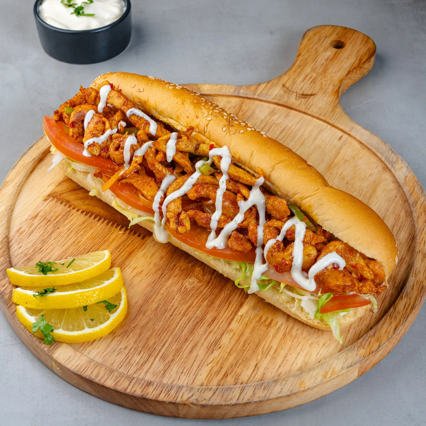 ساندويش كودو دجاج صامولي