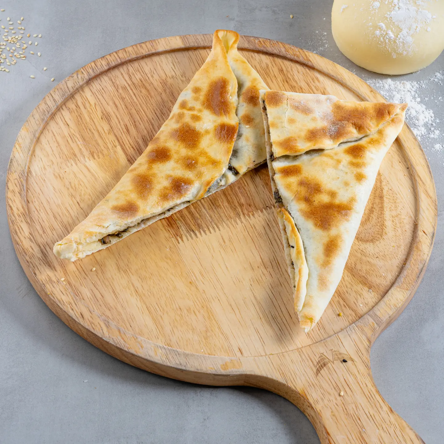 فطيرة لبنة بالسبانخ