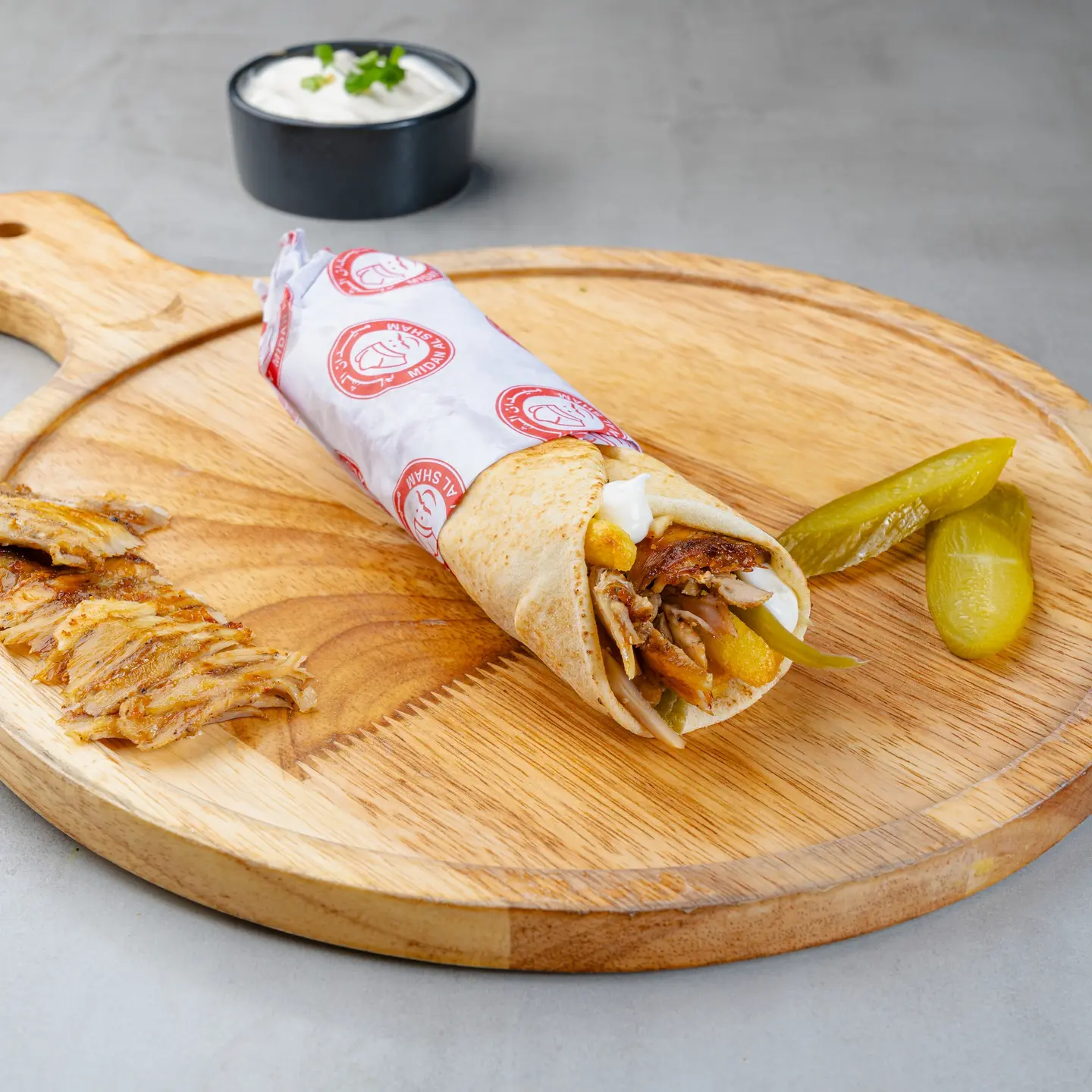 ساندويتش شاورما دجاج