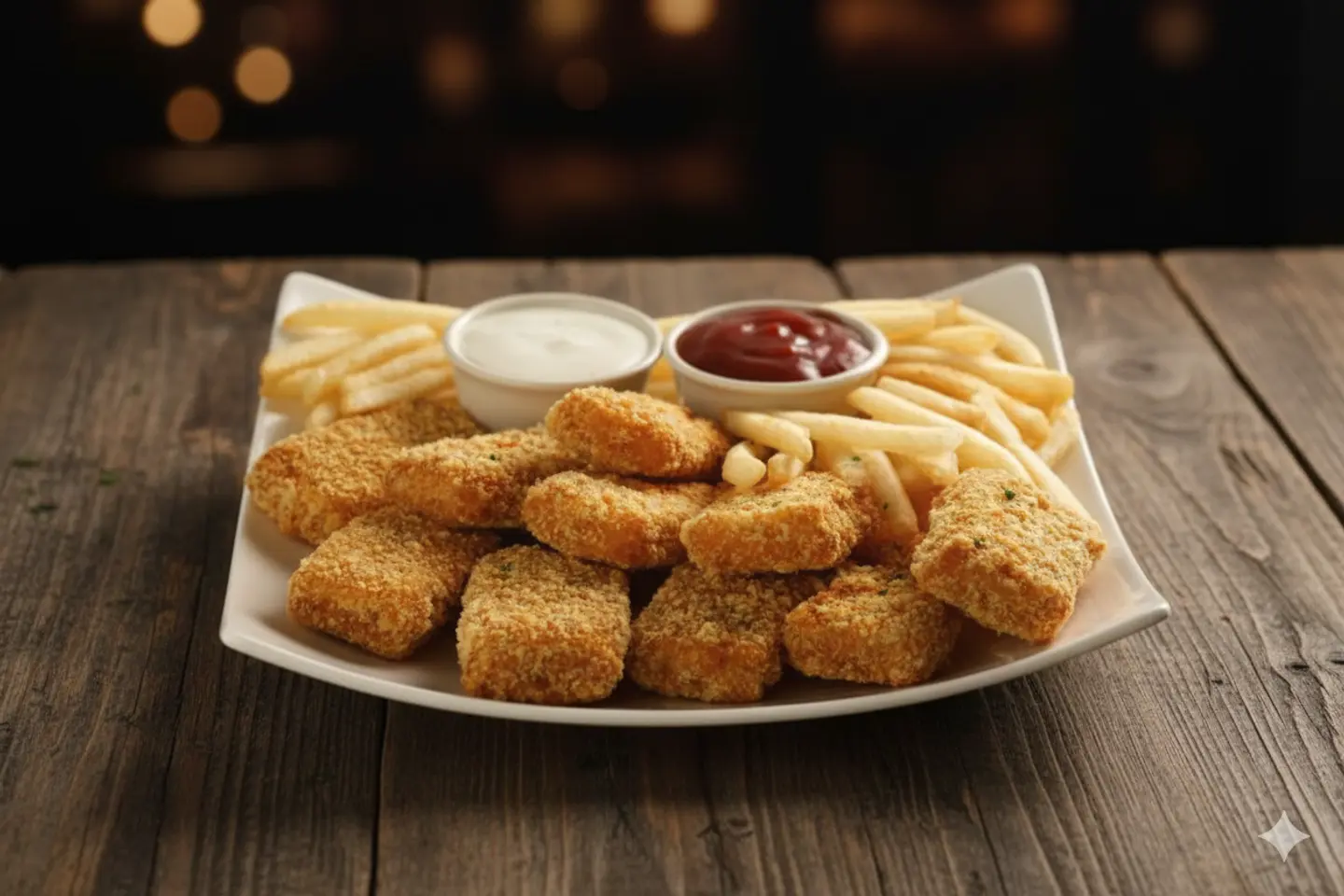 وجبة دجاج مسحب حراق