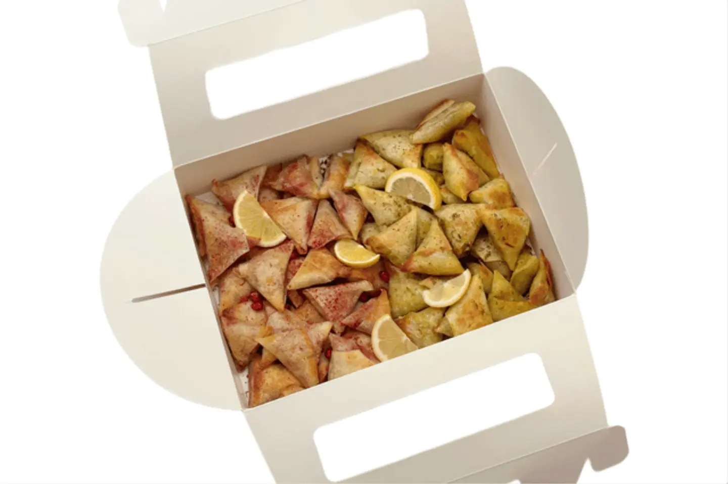 Mini Musakhan Samosa
