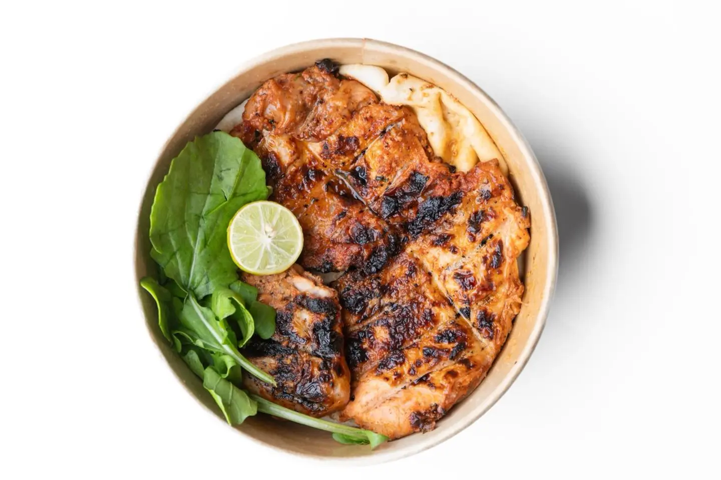 دجاج مسحب علي الفحم بدون ارز