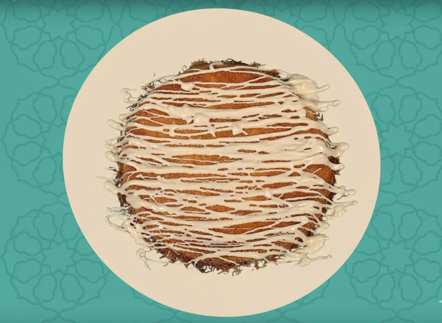 كنافة بالشوكلاتة حجم وسط