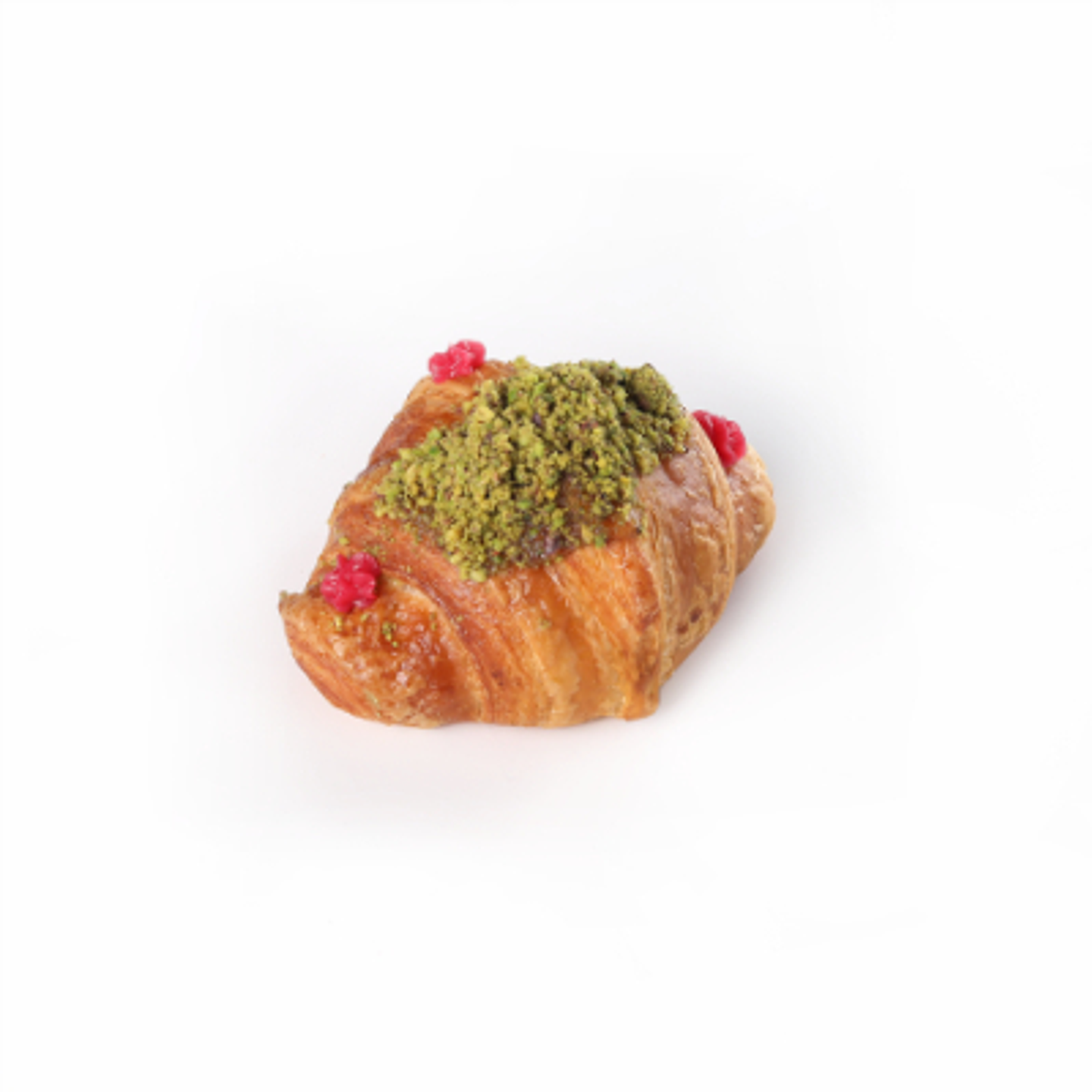Mini Croissant Pistachio With Rose