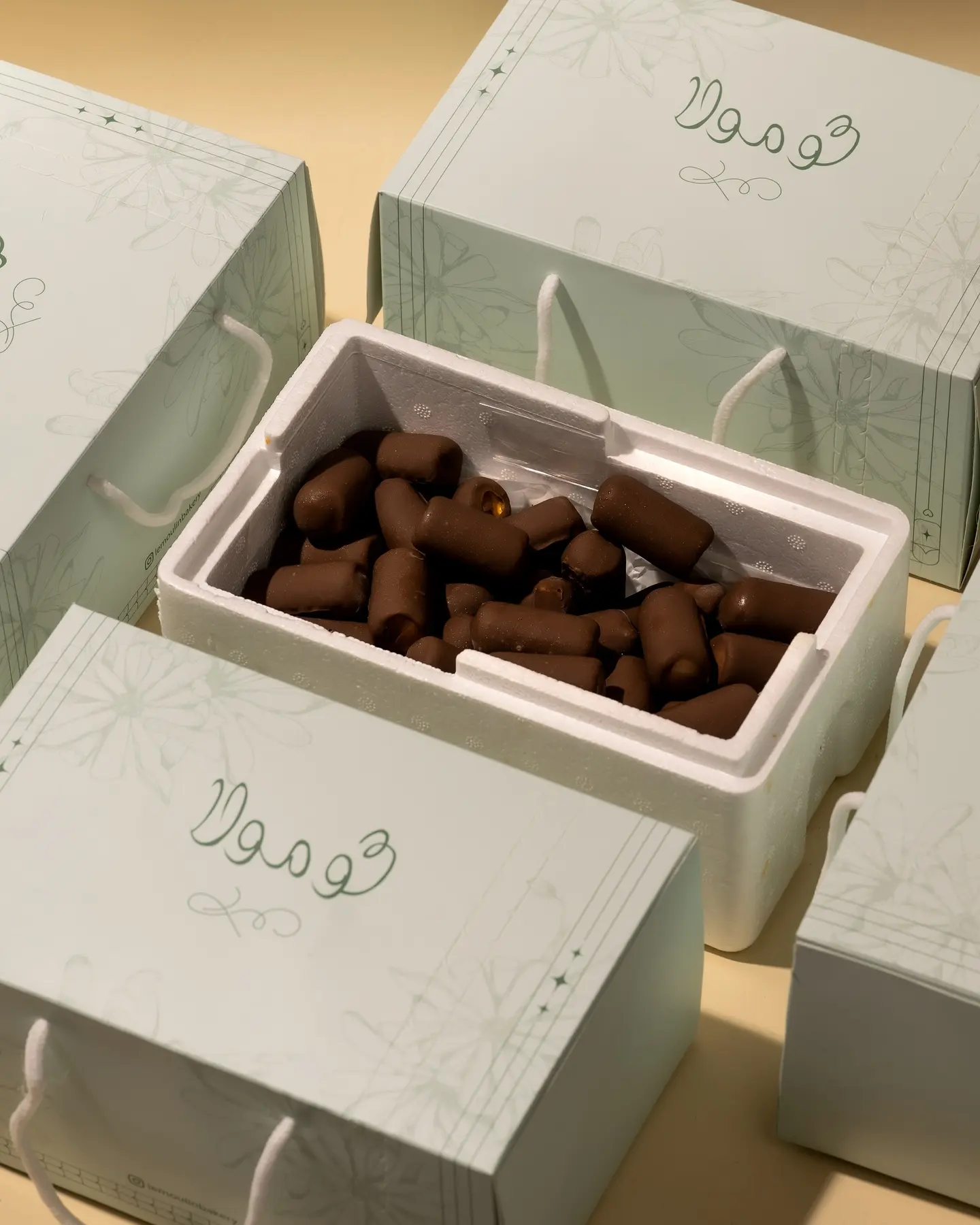 Ice Cream Bites Choco Mango