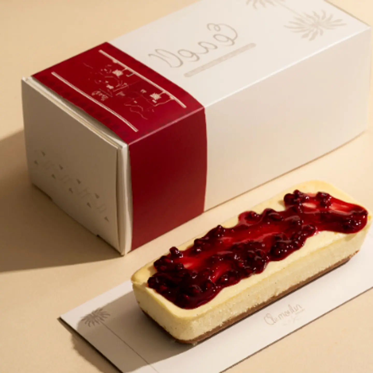 Pomegranate Cheesecake