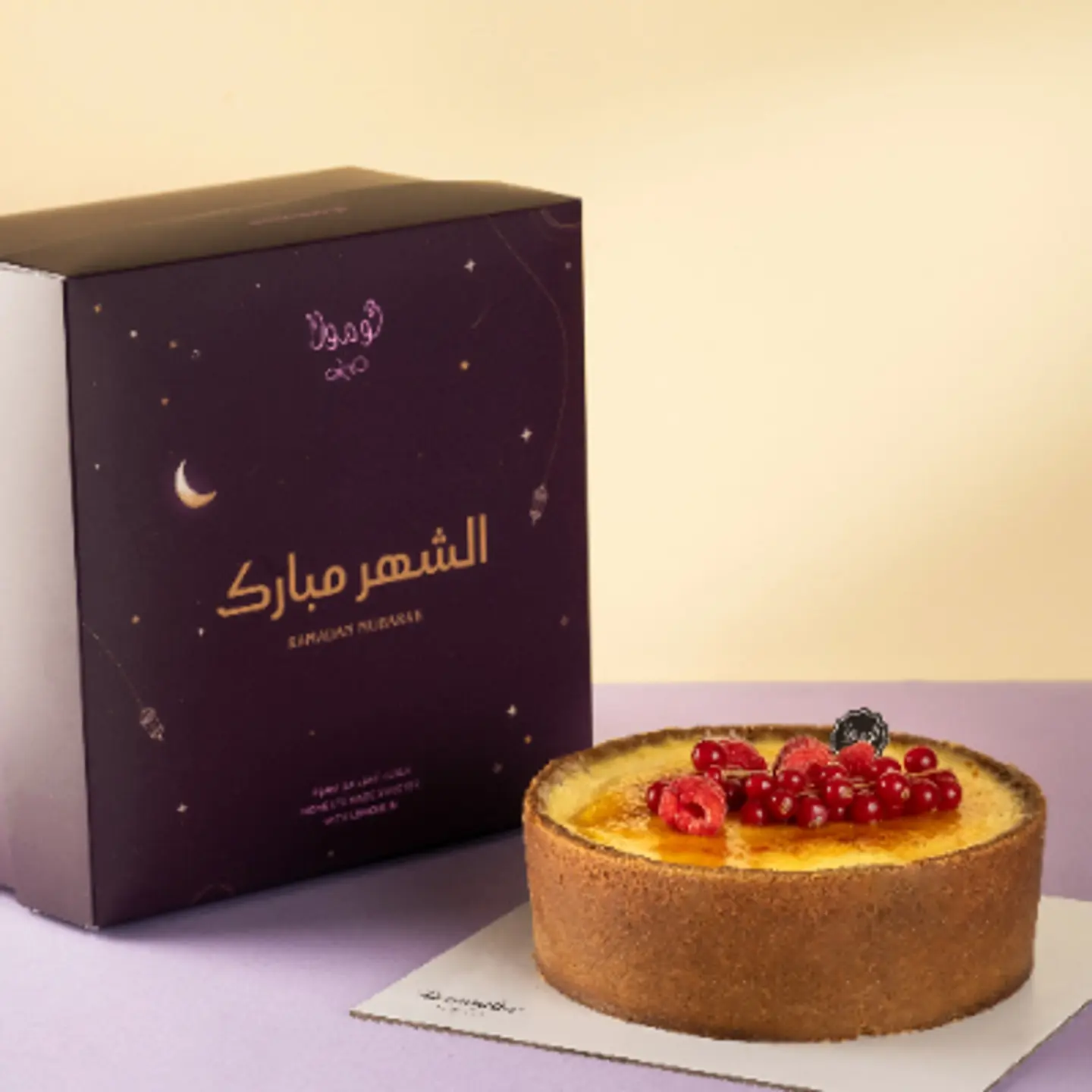 تشيز كيك كريم بروليه