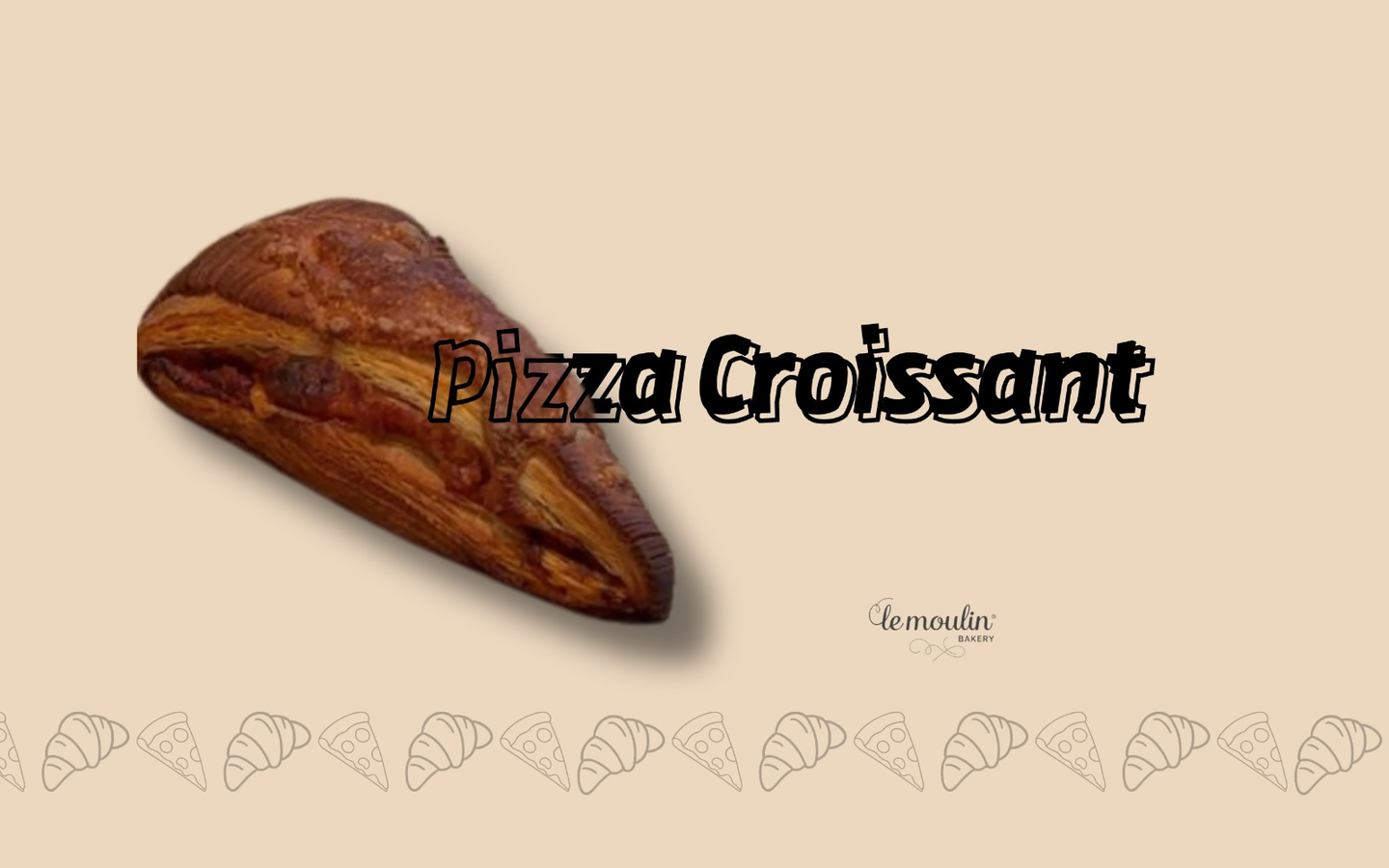 كروسان البيتزا