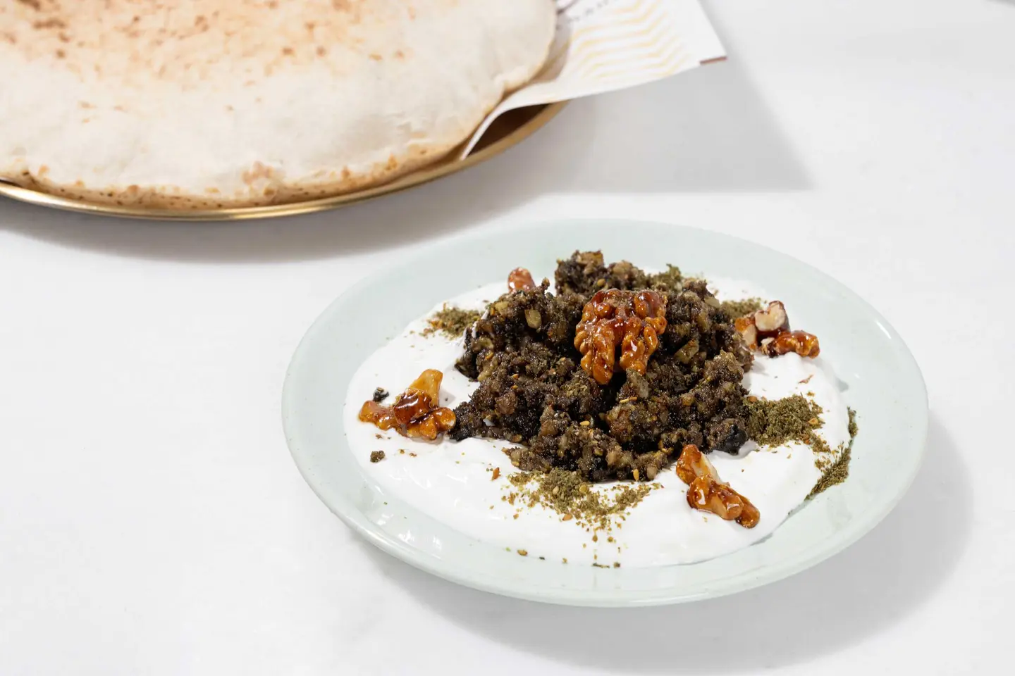 لبنه مع تغميسه