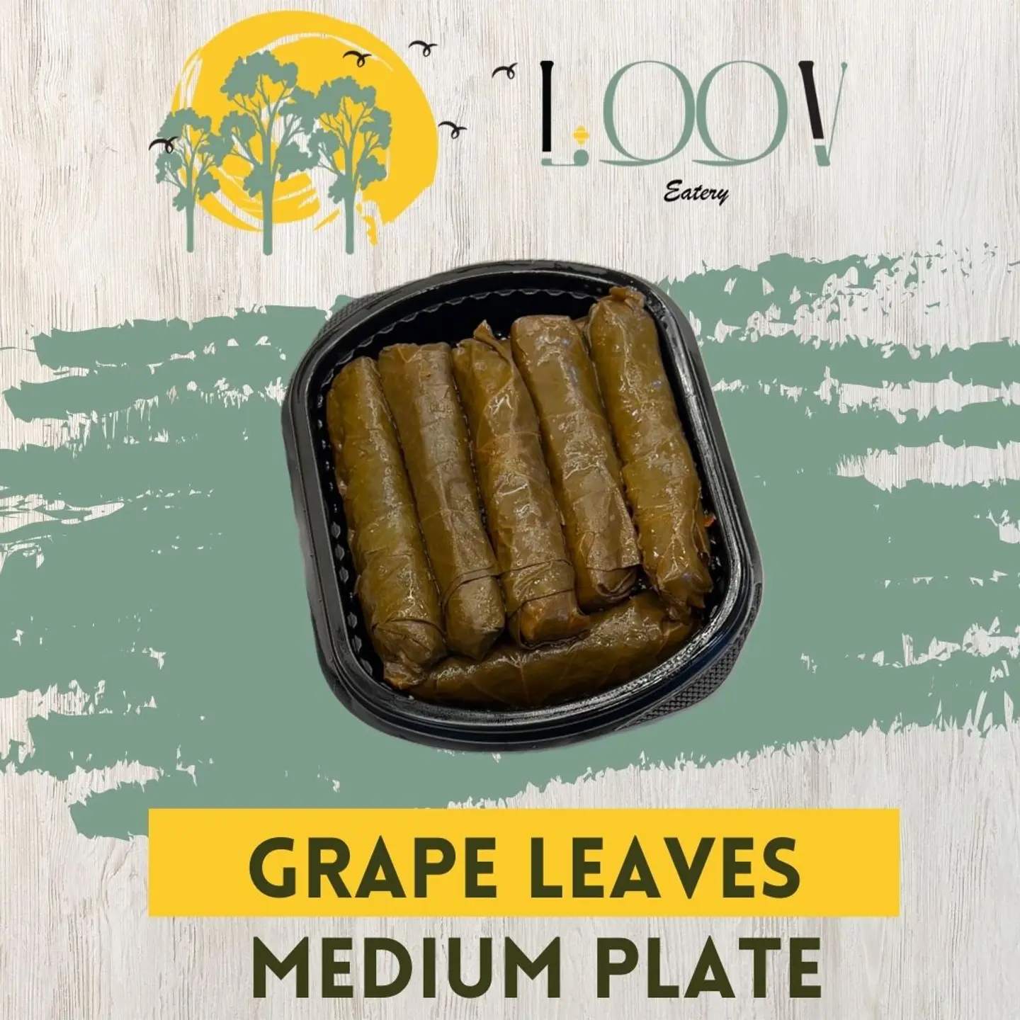 Grape Leaves Medium Plate