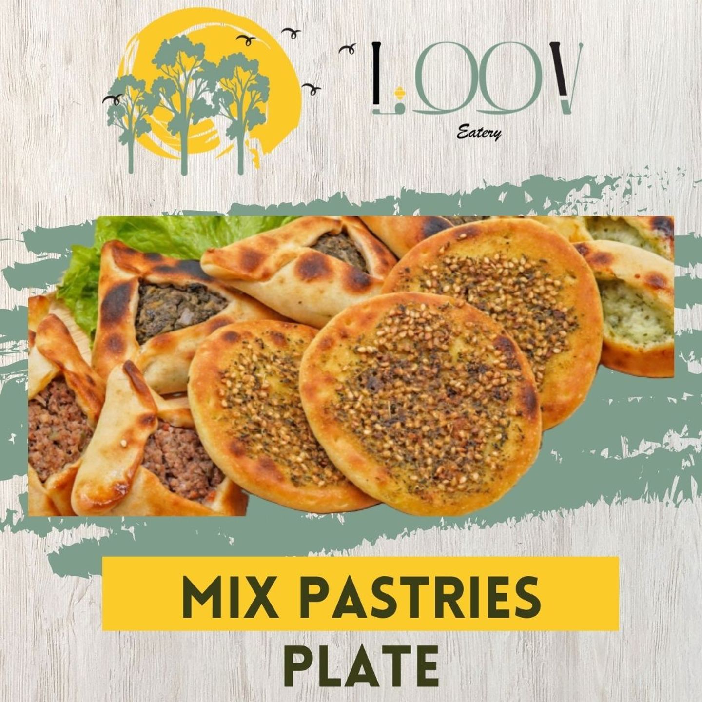 Assorted Pastries Plate