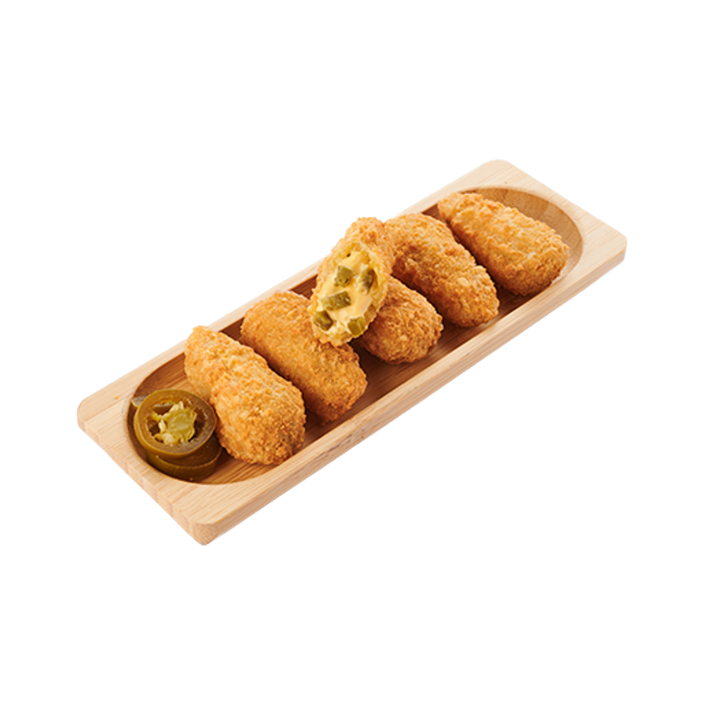 قطع الهـالبينو بالجبنة (6 قطع)