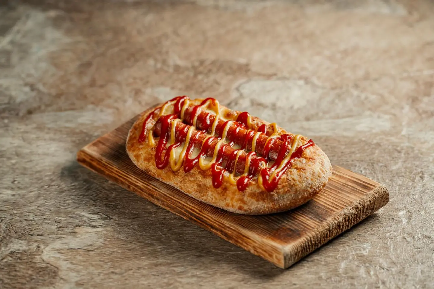 Flat Hot Dog