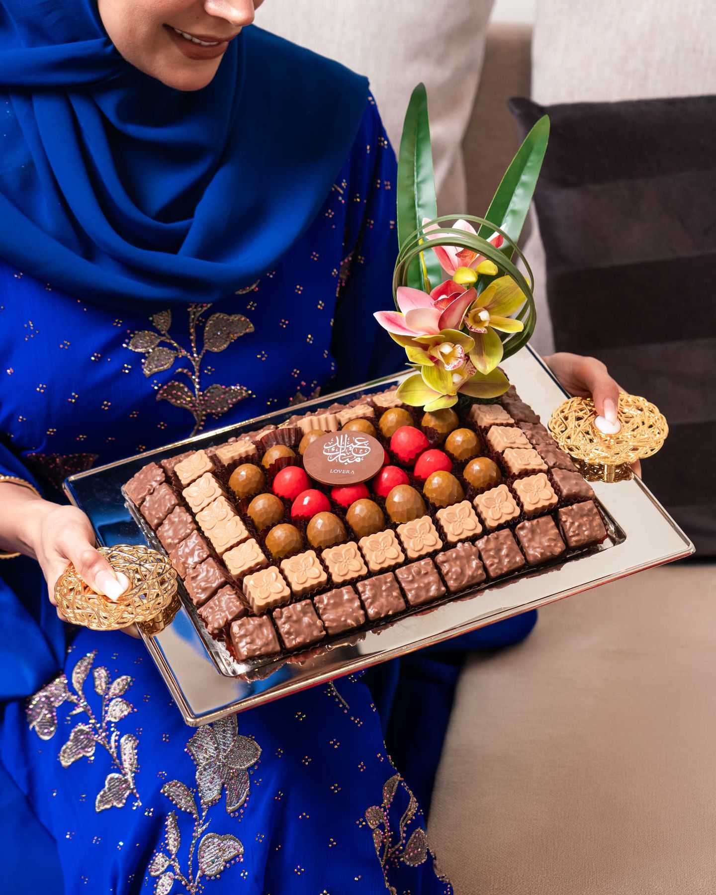 Small Rectangular Premium Chocolate Tray