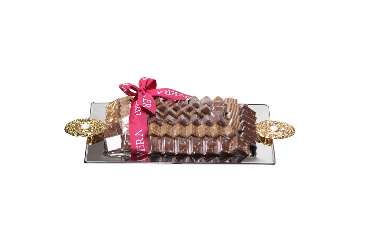 Small Rectangular Transparent Chocolate Tray