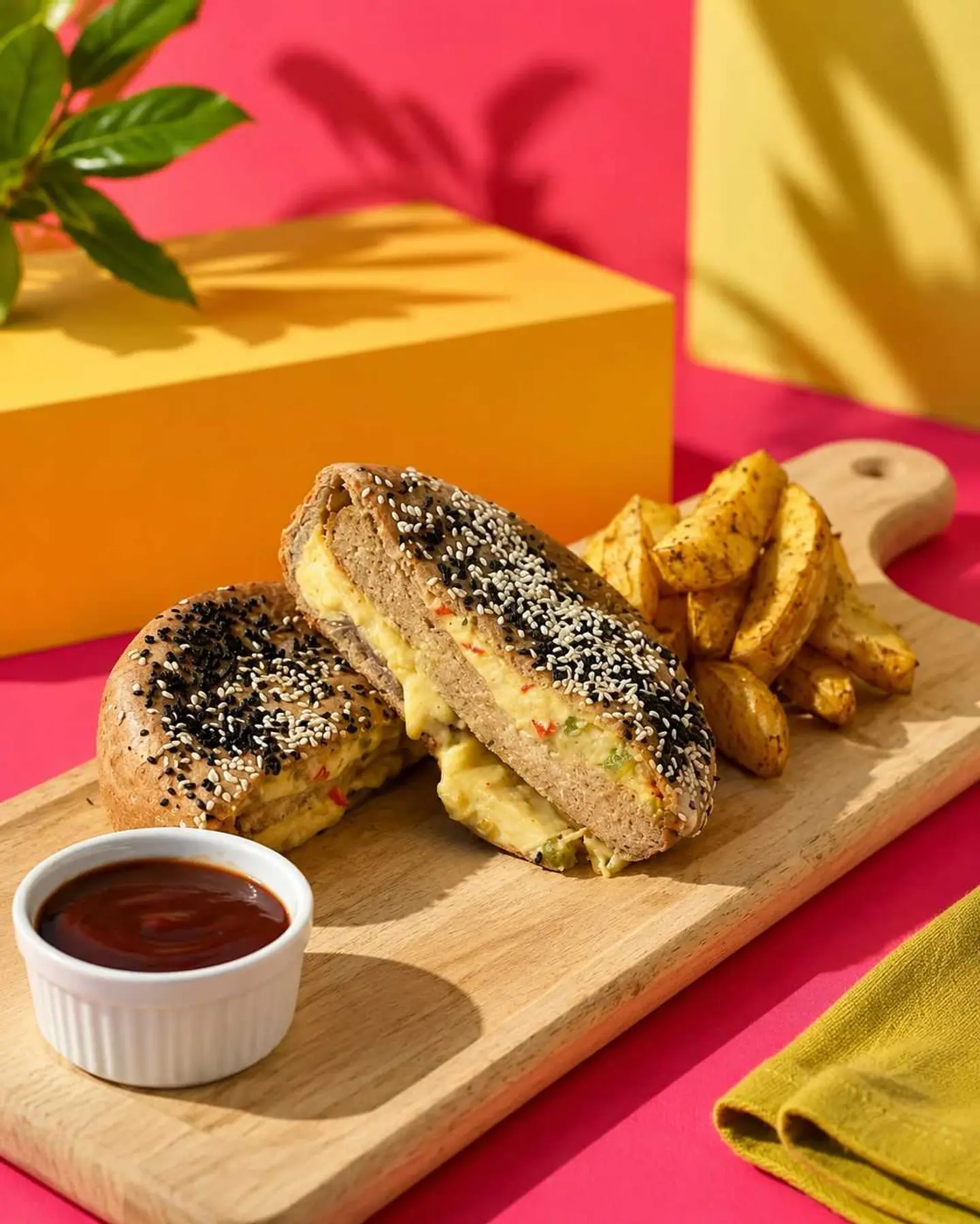 Pocket Chicken Burger