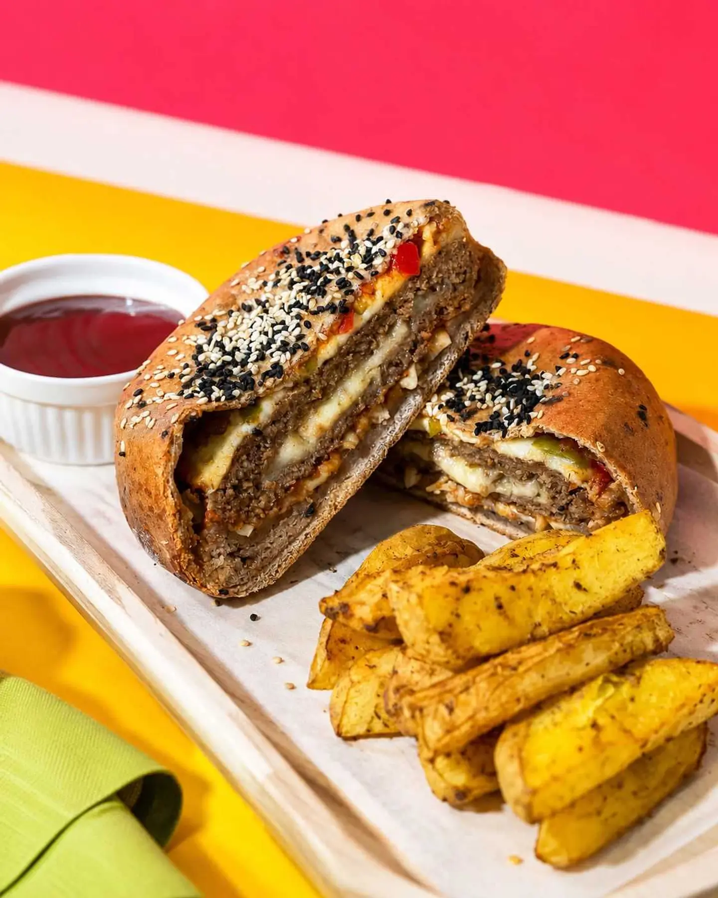 Pocket Burger Beef