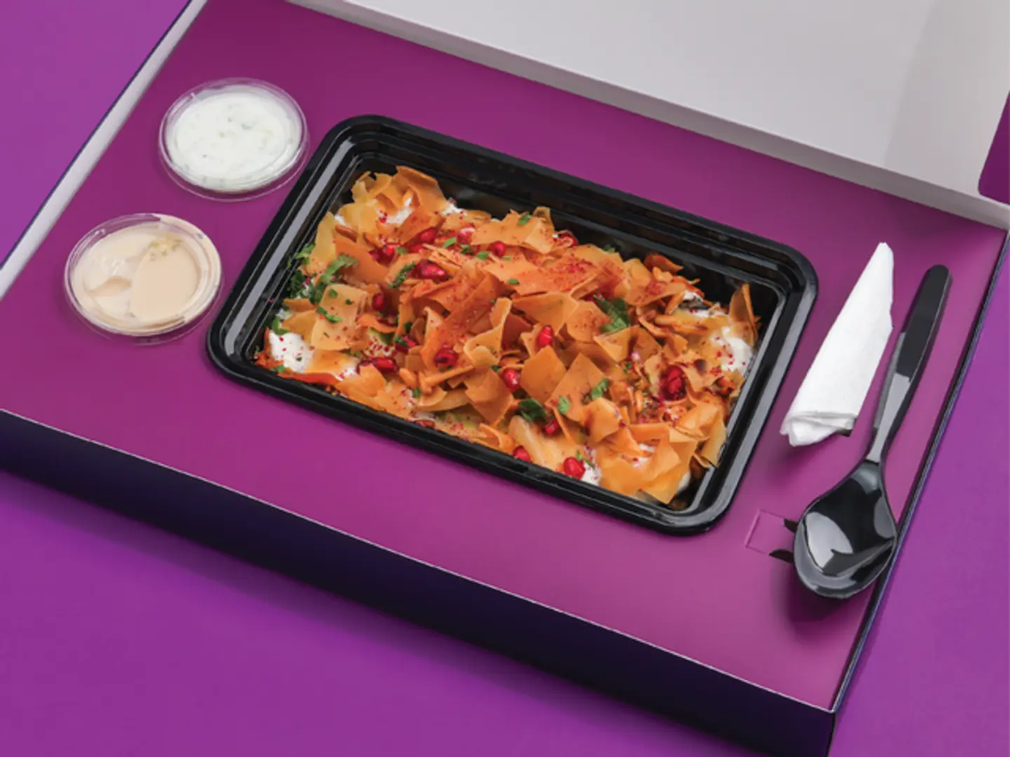 Grape Leaf Fatteh