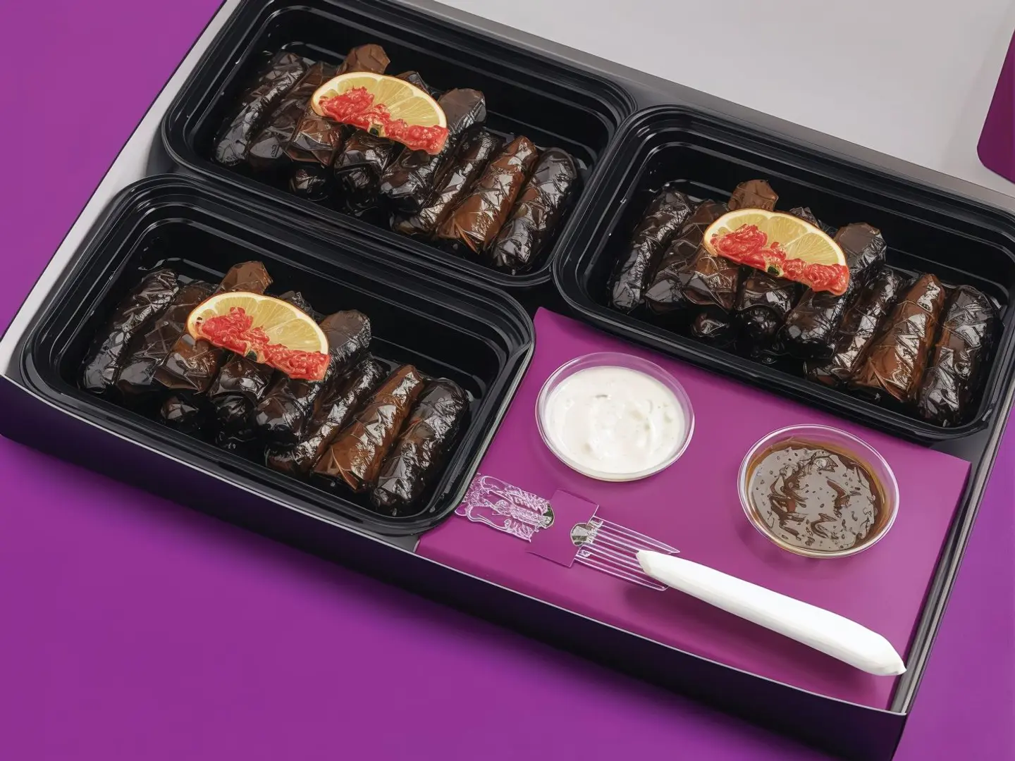 بوكس ورق عنب وسط