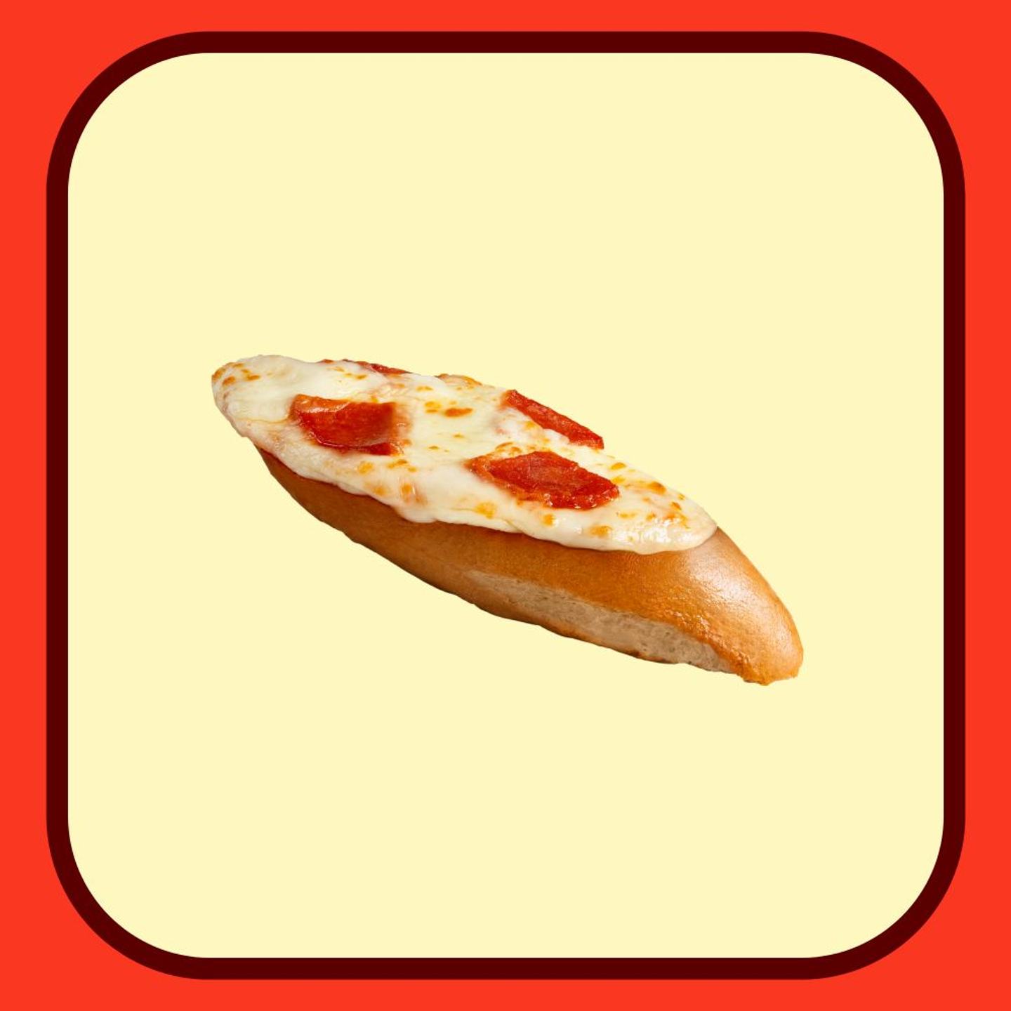 Garlic Bread With Cheese And Pepperoni 1 Pcs