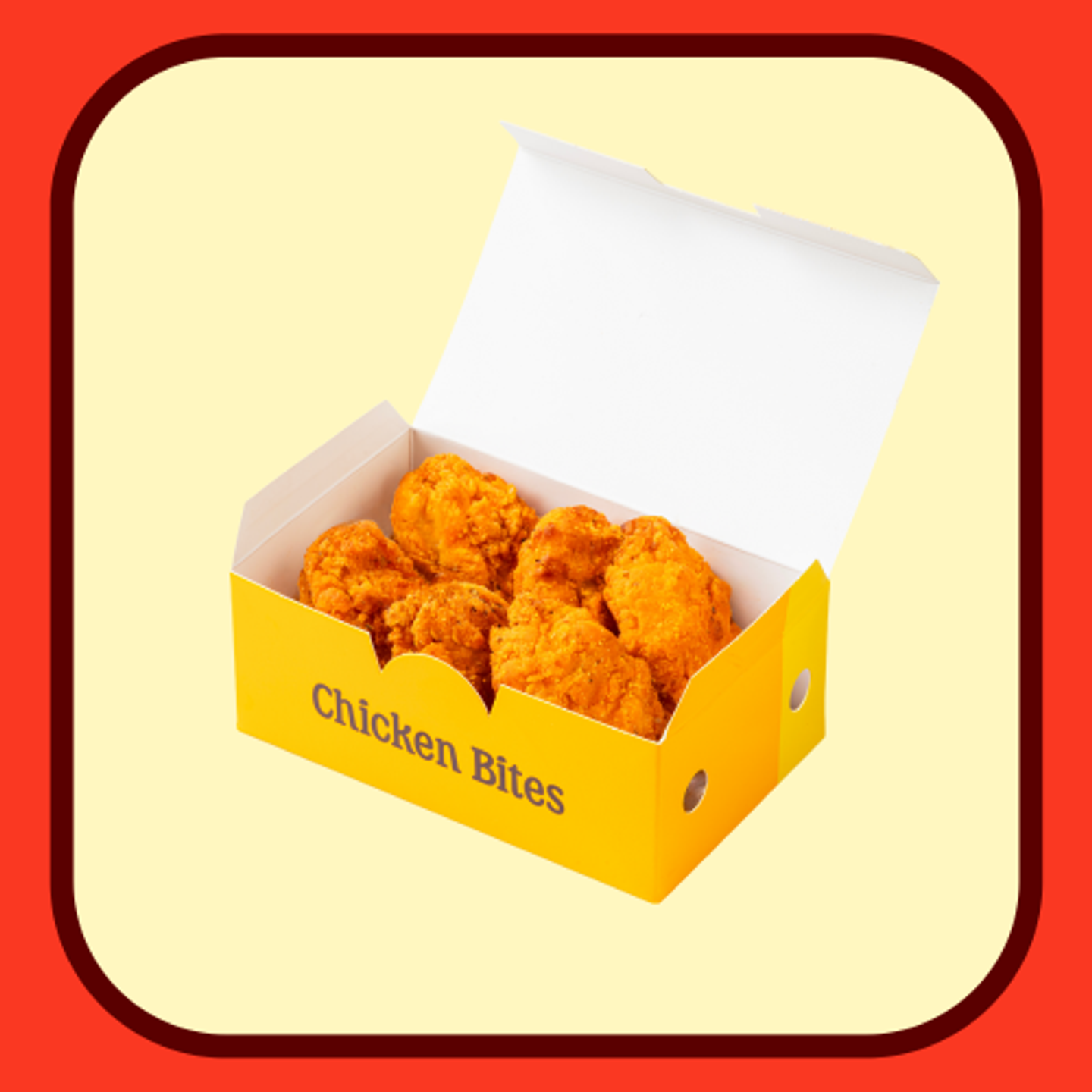 بايتس الدجاج 6 قطع