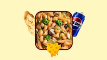 تشيزي باستا كومبو بالخضار