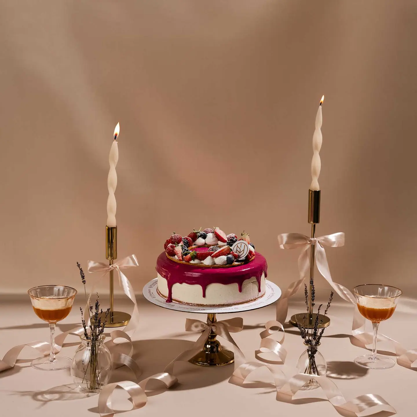 كيكة كرانشى ميكس بيرى