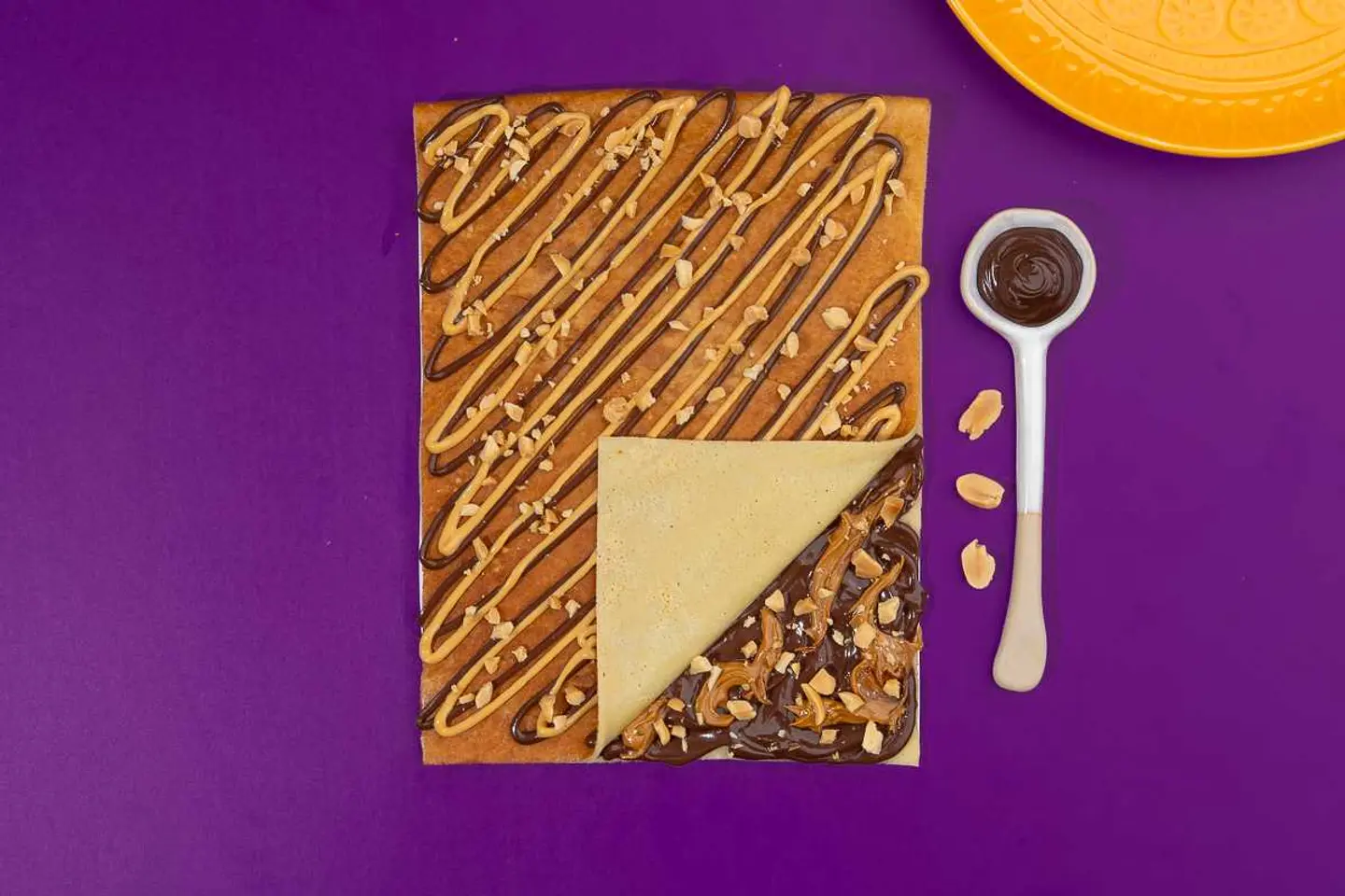 Snickerlicious Crepe