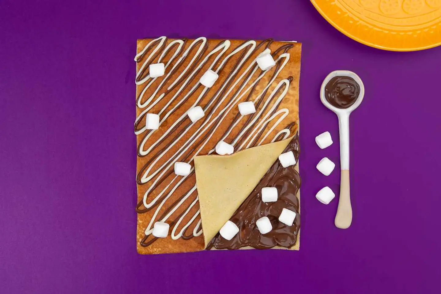 Chocomallow Crepe